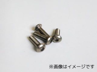 TB-0412　チタン六角ボタンビス 4×12　4本