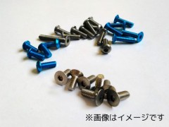 TBEVO6B　チャンプオリジナル　タミヤ TB Evo.6 チタン&ブルービスセット