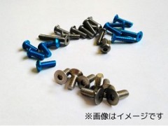 TA08PROB　チャンプオリジナル タミヤ TA08PRO チタン&ブルービスセット
