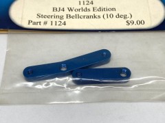1124　BJ4 World Edition Steering Bellcranks (10 deg.)