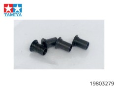 19803279　キングピン(4個)(黒)　(TC-01用)