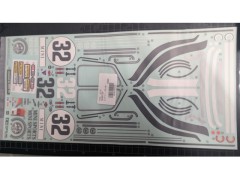 (B)19490156　ミニクーパーレーシング　ステッカー、マスキングシール