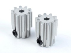 PBRWP-0810　ハードコートピニオンギア08モジュール10枚380モーター用 2個セット