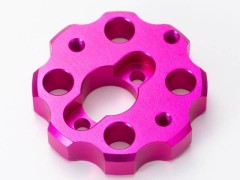 PBRW-002B-PK　380モーターアダプターfor タミヤDT02 .03.04/HORNET EVO/RC10 VINTAGE SERIES  ピンク