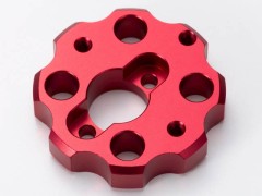 PBRW-002B-RD　380モーターアダプターfor タミヤDT02 .03.04/HORNET EVO/RC10 VINTAGE SERIES  レッド