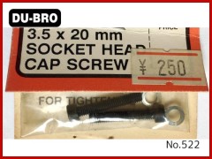 522　3.5x20mm ソケットヘッドCAPスクリュー