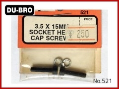 521　3.5x15mm ソケットヘッドCAPスクリュー