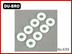 639　1/4 Nylon Flat Washer (8-Pack)