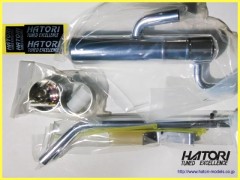 ハットリモデル　クーリングヘッダー　サイレンサー　ラジコンエンジン用 ハットリモデル クーリングヘッダー サイレンサー ラジコンエンジン用