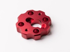 PBRW-002RD　380モーターアダプターfor タミヤDT02 .03.04/HORNET EVO レッド