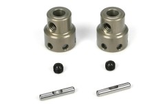 TLR3502　　アルミデフピニオンカップラー フロント/リア （8B・8T 2.0用/2pcs）(処分特価)