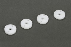 TLR233008　　CNCマシンド12mmショックピストン/1.5x2穴（4pcs/All22/SCTE）(処分特価)