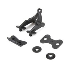TLR231035　　ウイングステー＆リアバンパーセット（22 3.0）(処分特価)