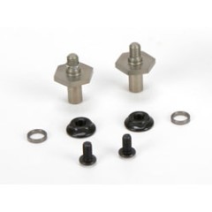 TLR332055　　アルミフロントアクスルセット/12mm6角（22 3.0）(処分特価)