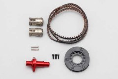 (B)IB-FCD13R　フルカウンターソリッドアクスルセット(リヤ 1.3倍 レッド)DIB用