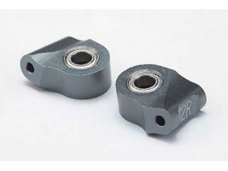 (B)IB-41312G　アルミ製ロアキャスターブロック(12度 ガンメタ)DRB／DIB用