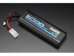 YB-L300C　YOKOMO Lipo 30C 7.4V 3000mAh ストレートパック バッテリー（タミヤタイプコネクター）