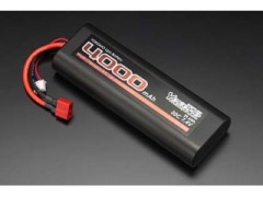 YB-L400CT　ヨコモ Lipo 7.4V 4000mAh ストレートパック バッテリー(T 型プラグ)