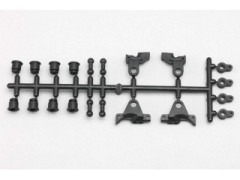 B11-008A　BD11用 サスペンションパーツセット( ショックマウント/ セットスクリューホルダー/ スタビ ジョイントボール)
