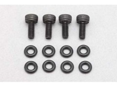 B2-S812ADA　アルミ製 X ショックキャップ ドレン用“O”リング/スクリュー(8個入+スクリュー4本)