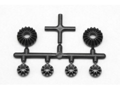 B9-503GPA　BD9 ギヤデフ用 樹脂製ベベルギヤ セット(Lx2個/Sx4個)