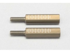 D-156-21AA　フロントロアAアーム用 アルミ製 21mm ロッドエンドアダプター