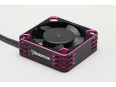 D-CFPA　アルミフレーム 30mm クーリングファン (パープル)