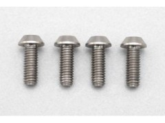RP-041-08A　高精度切削 チタン製 ボタンヘッド ソケットスクリュー M3x8mm 4pcs.