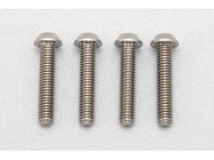 RP-041-15A　高精度切削 チタン製 ボタンヘッド ソケットスクリュー M3x15mm 4pcs.