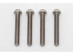 RP-041-20A　高精度切削 チタン製 ボタンヘッド ソケットスクリュー M3x20mm 4pcs.