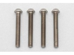 RP-041-22A　高精度切削 チタン製 ボタンヘッド ソケットスクリュー M3x22mm 4pcs.