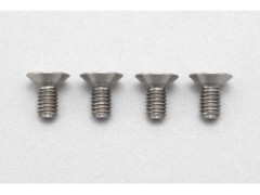 RP-042-06A　高精度切削 チタン製 フラットヘッド ソケットスクリュー M3x6mm 4pcs.