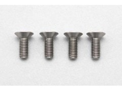 RP-042-08A　高精度切削 チタン製 フラットヘッド ソケットスクリュー M3x8mm 4pcs.