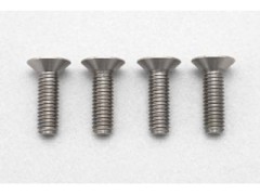 RP-042-10A　高精度切削 チタン製 フラットヘッド ソケットスクリュー M3x10mm 4pcs.