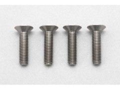 RP-042-12A　高精度切削 チタン製 フラットヘッド ソケットスクリュー M3x12mm 4pcs.