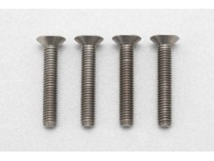 RP-042-18A　高精度切削 チタン製 フラットヘッド ソケットスクリュー M3x18mm 4pcs.