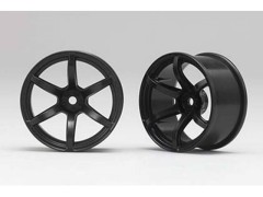 RP-6213B6A　RP ドリフトホイール 6 Spoke オフセット 6mm (ブラック)
