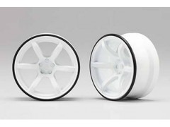 RP-6313W6A　レーシングパフォーマー ドリフト用 ハイトラクションホイール (オフセット6mm/ホワイト)