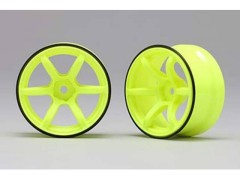 RP-6313Y6A　レーシングパフォーマー ドリフト用 ハイトラクションホイール (オフセット6mm/イエロー)