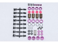 Y2-SBBSPA　YD-2用 SLF アルミ製 ビッグボアショックセット(パープル)
