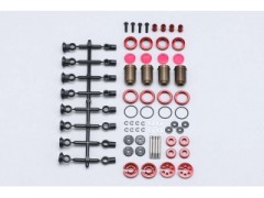 Y2-SBBSRA　YD-2用 SLF アルミ製 ビッグボアショックセット(レッド)