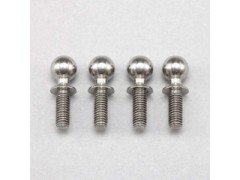 Z2-206-8A　YZ-2/YZ-4用 HD φ5.5mm ロッドエンドボール(ネジ部8mm/4個入)