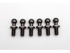 ZC-206MHA　ロッドエンドボール M サイズ (6個入) 全長 12.8mm/ネジ部 6.0mm