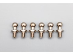 ZC-206SHA　ロッドエンドボール S サイズ (6個入) 全長 11.3mm/ネジ部 4.5mm