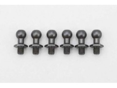 ZC-206SSHA　ロッドエンドボール SS サイズ (6個入) 全長 9.8mm/ネジ部 3.0mm