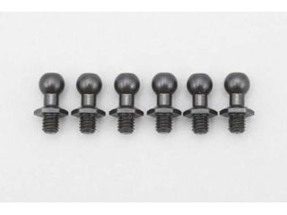 ZC-206SSHA　ロッドエンドボール SS サイズ (6個入) 全長 9.8mm/ネジ部 3.0mm