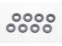 ZC-A3610BA　φ3.0xφ6.0x1.0mm アルミシム(ブラック) 8個入