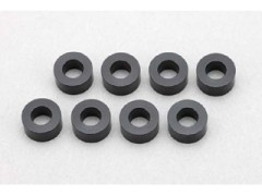 ZC-A3630BA　φ3.0xφ6.0x3.0mm アルミシム(ブラック) 8個入
