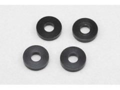 ZC-A3815BA　φ3.0xφ8.0x1.5mm アルミシム(ブラック) 4個入