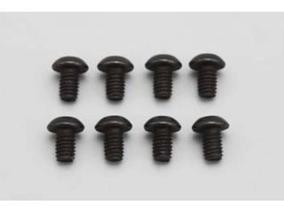 ZC-BH254A　M2.5x4mm ボタンヘッド ソケットスクリュー 8本入
